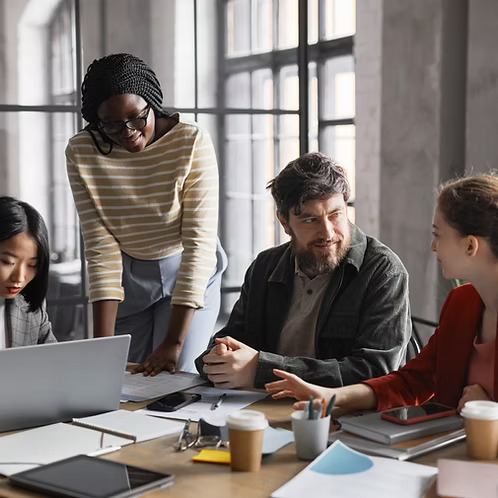 Monarch team collaborating